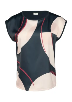 Ärmelloses Shirt im Fabricmix