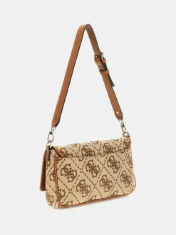 Runde Schultertasche