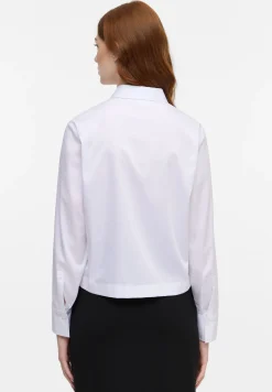 Satin Shirt Bluse Satingewebe