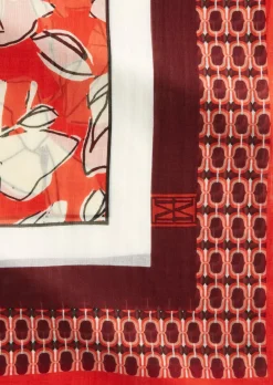 Schal mit Allover-Print