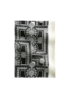 Schal mit Allover-Print mit TENCEL™ Lyocell