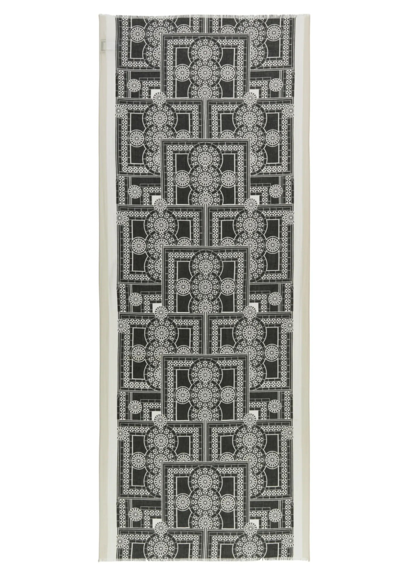 Schal mit Allover-Print mit TENCEL™ Lyocell