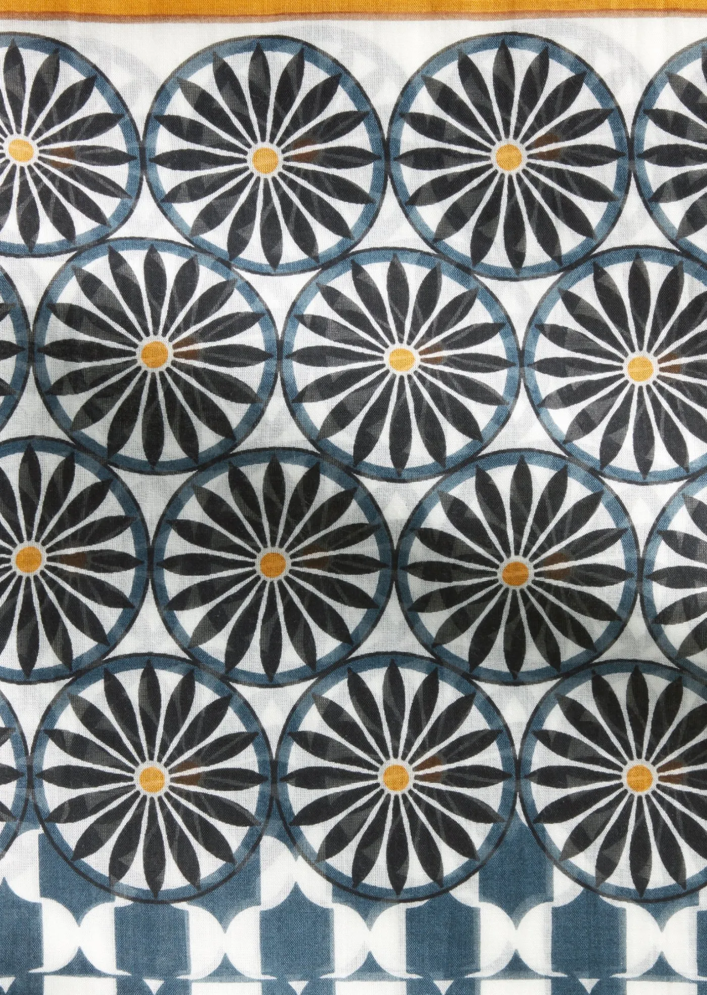 Schal mit Allover-Print mit TENCEL™ Lyocell