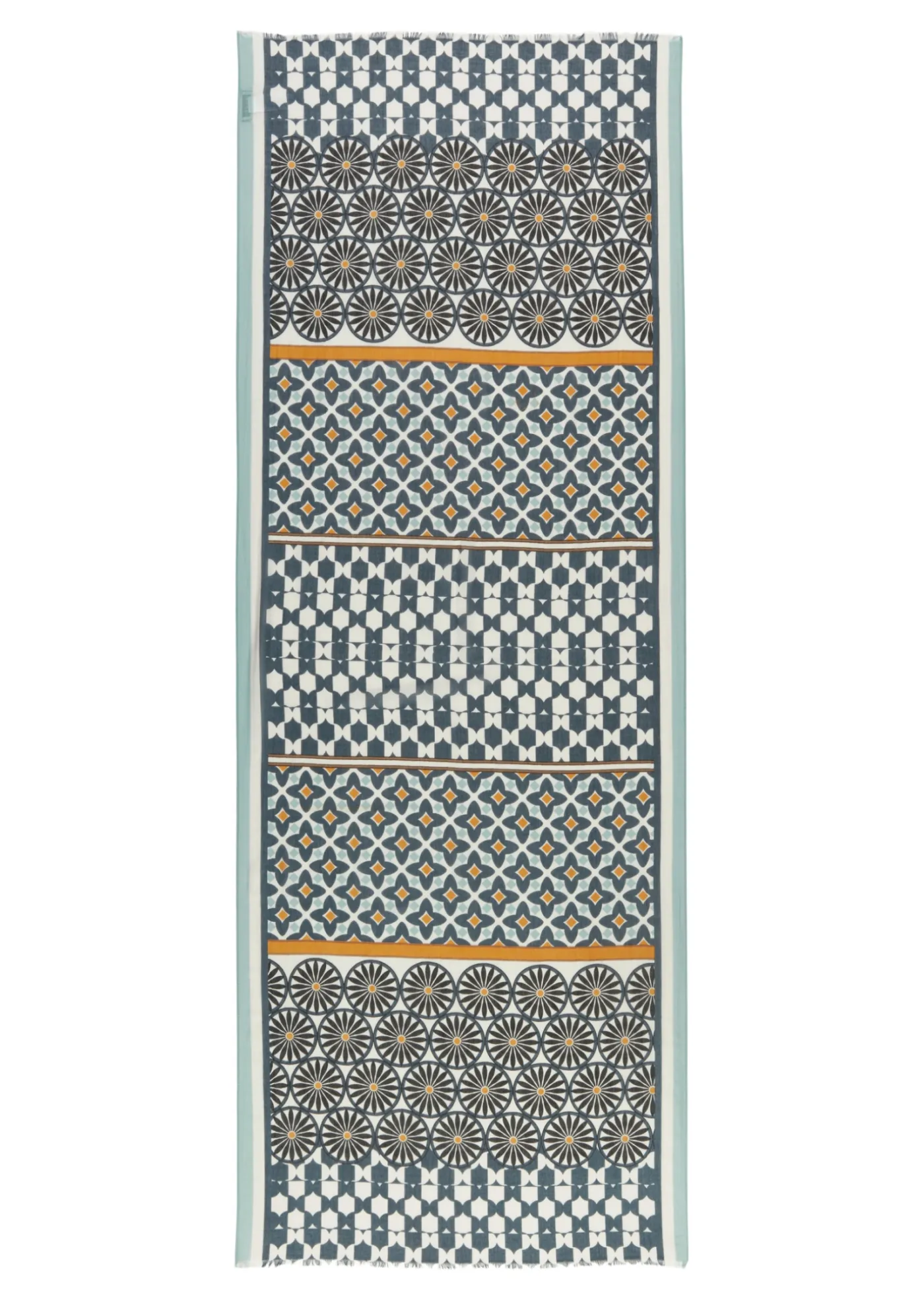 Schal mit Allover-Print mit TENCEL™ Lyocell