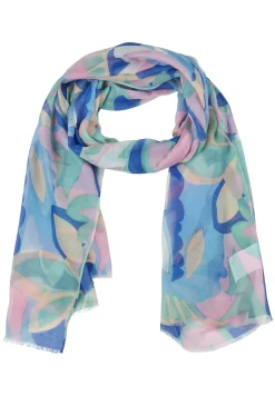 Schal mit floralem Print