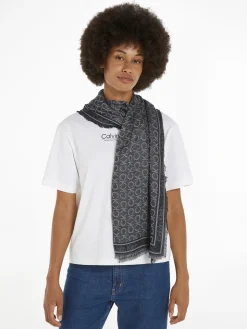 Schal mit Logo-Jacquardmuster