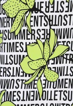 Schlupfbluse mit Allover-Muster