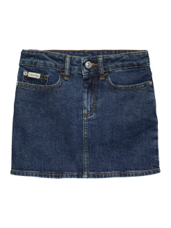 Schmaler Jeans-Minirock