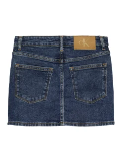 Schmaler Jeans-Minirock