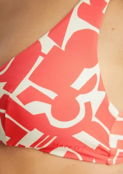 SCOOP-NECK-BIKINI-TOP MIT BÜGEL