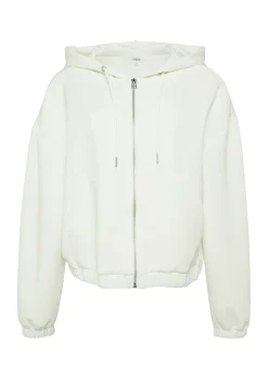 Scuba-Sweatjacke aus Modalmix im Relaxed Fit