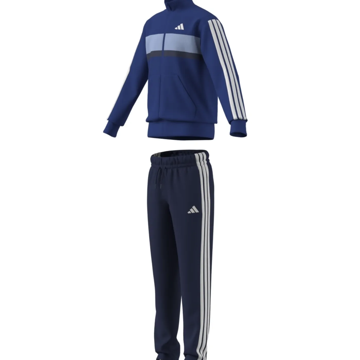 Seasonal Essentials Tiberio 3-Streifen Tricot Kids Trainingsanzug