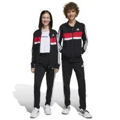 Seasonal Essentials Tiberio 3-Streifen French Terry Kids Trainingsanzug