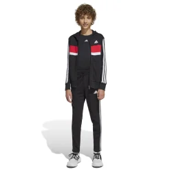 Seasonal Essentials Tiberio 3-Streifen French Terry Kids Trainingsanzug