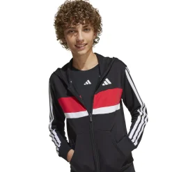 Seasonal Essentials Tiberio 3-Streifen French Terry Kids Trainingsanzug