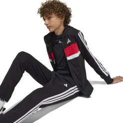 Seasonal Essentials Tiberio 3-Streifen French Terry Kids Trainingsanzug