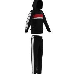 Seasonal Essentials Tiberio 3-Streifen French Terry Kids Trainingsanzug