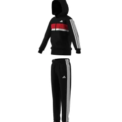 Seasonal Essentials Tiberio 3-Streifen French Terry Kids Trainingsanzug