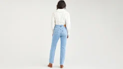 70's High Rise Slim Straight Jeans