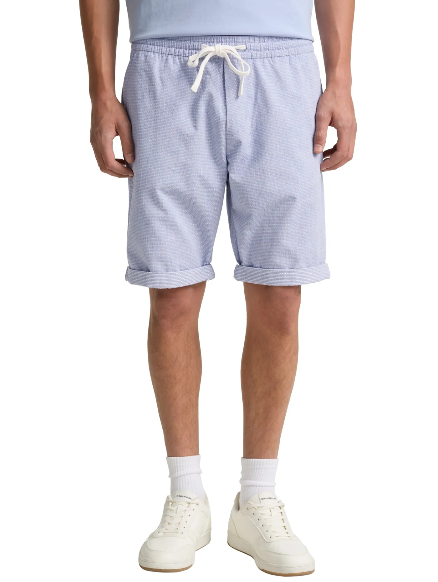 Shorts mit Gummibund aus Baumwolle