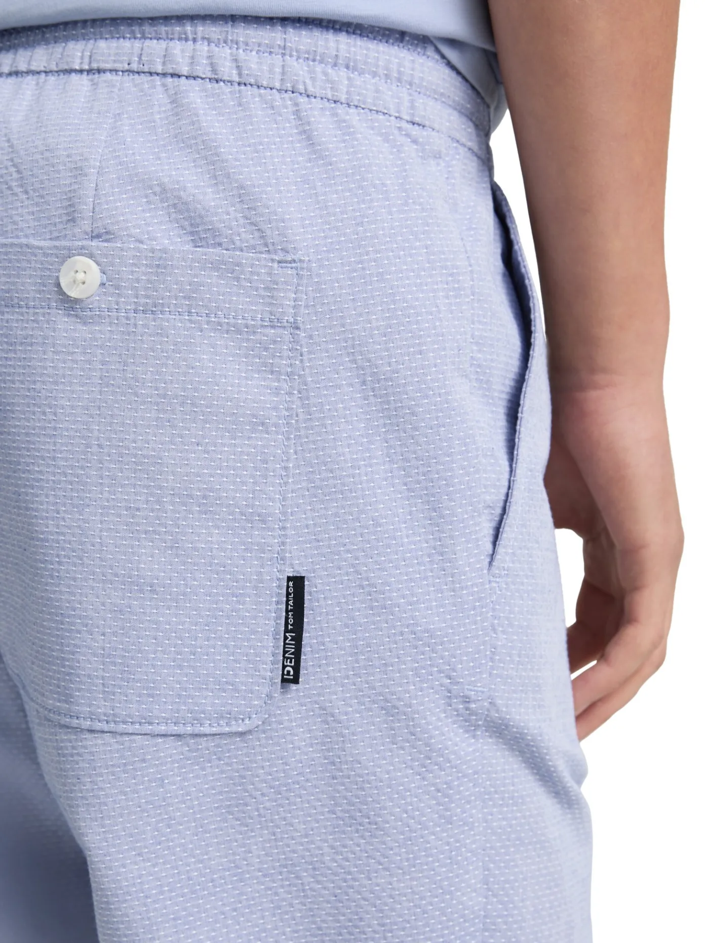 Shorts mit Gummibund aus Baumwolle