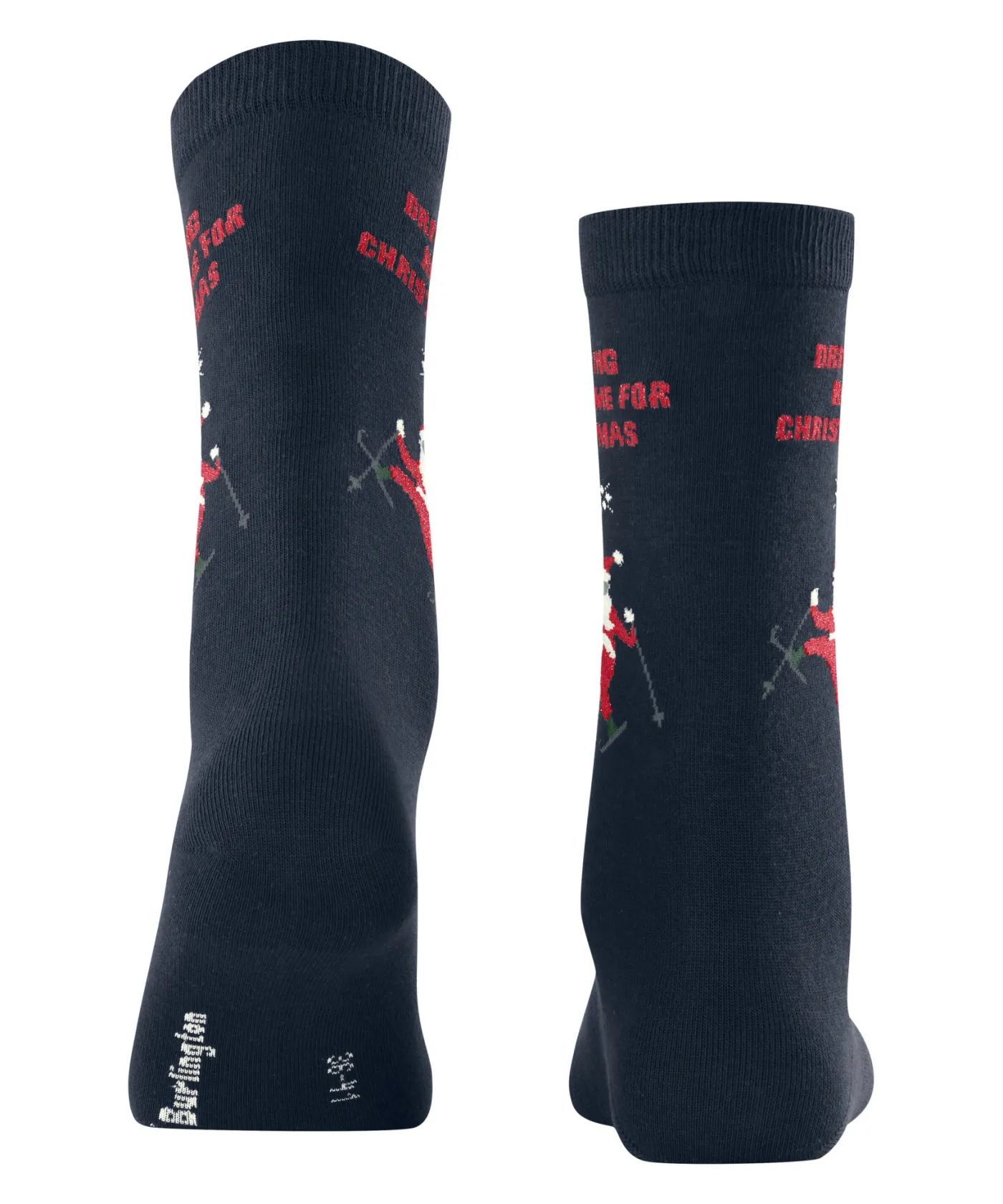 Skiing Santa Damen Socken