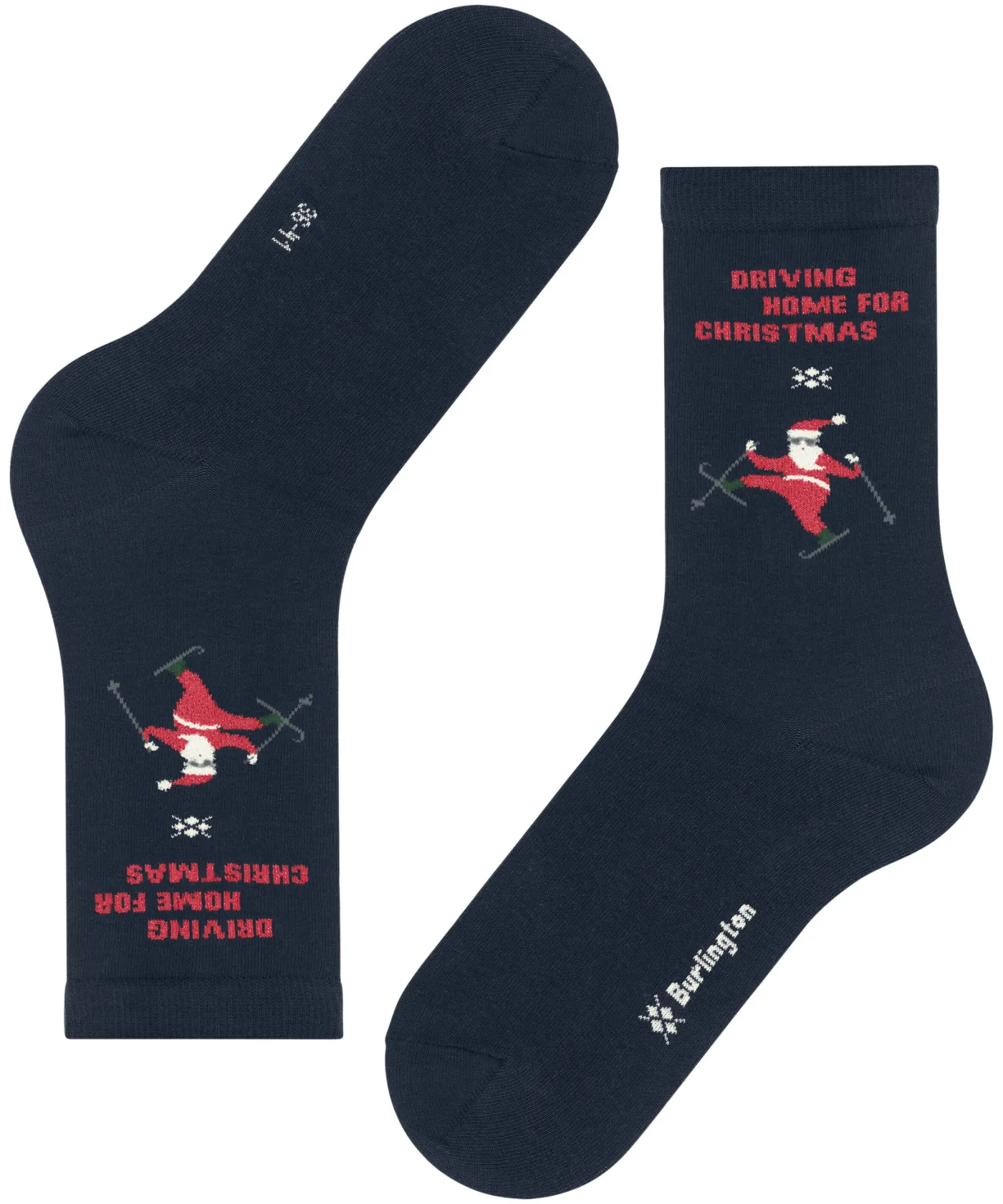 Skiing Santa Damen Socken