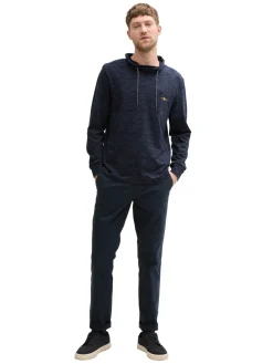 Snood Langarmshirt mit Brusttasche