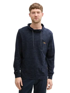 Snood Langarmshirt mit Brusttasche