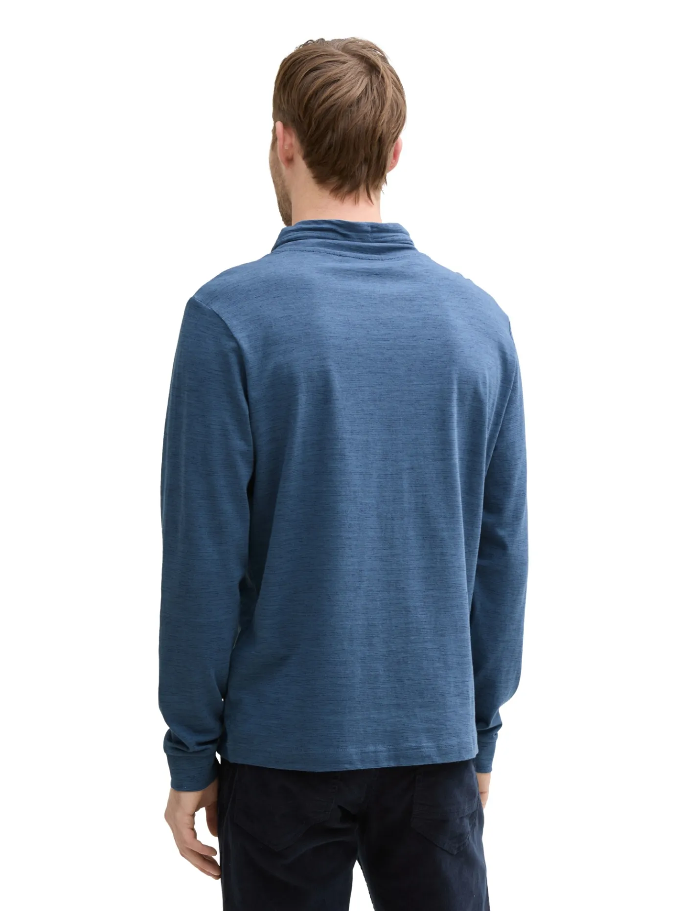 Snood Langarmshirt mit Brusttasche