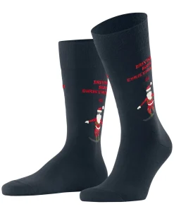 Snowboarding Santa Herren Socken