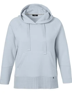 Softes Sweatshirt mit Strickbund