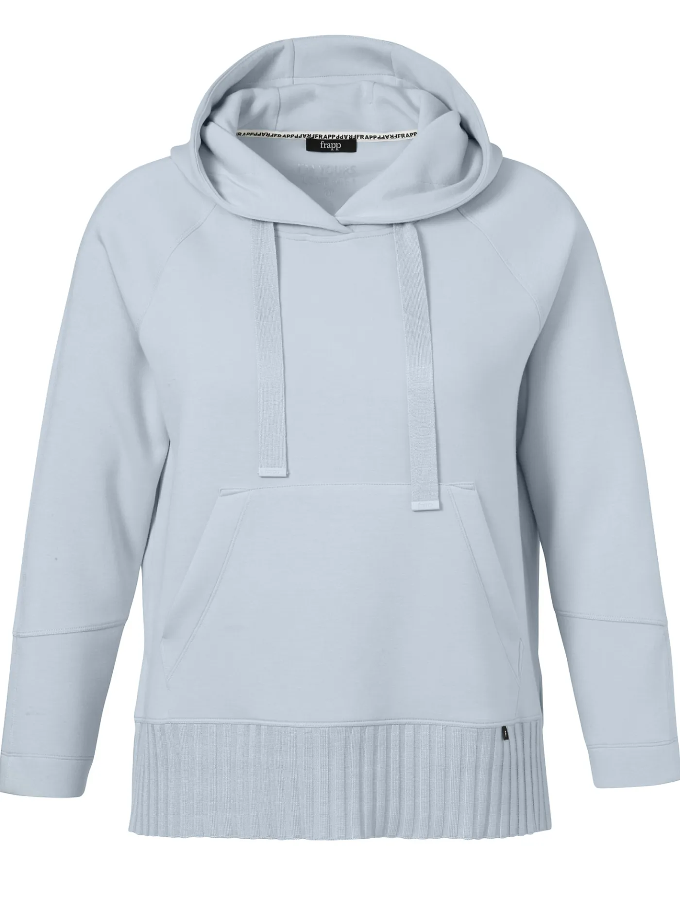 Softes Sweatshirt mit Strickbund