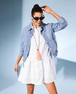 Sommer Jeansjacke