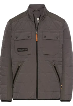 Steppjacke mit Stehkragen