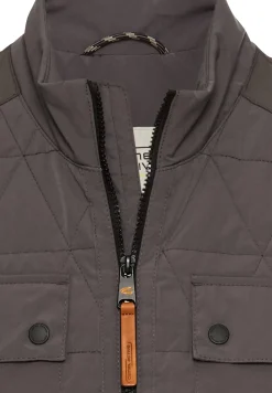 Steppjacke mit Stehkragen