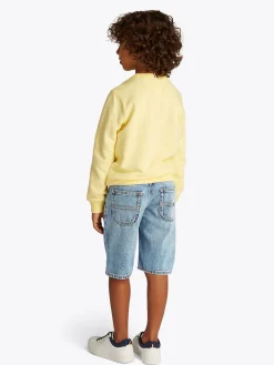 Straight Leg Jeansshorts
