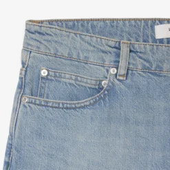 Straight Fit-Bermudashorts aus Denim