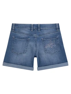 Stretch Denim Shorts