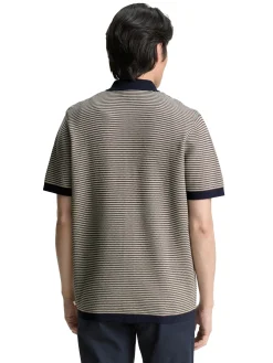 Strick-Poloshirt aus Baumwolle