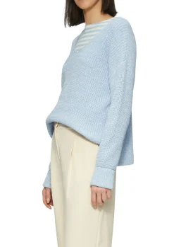Strickpullover im Relaxed Fit aus Baumwollmix