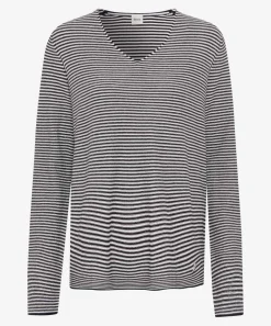 Strickpullover mit V-Ausschnitt