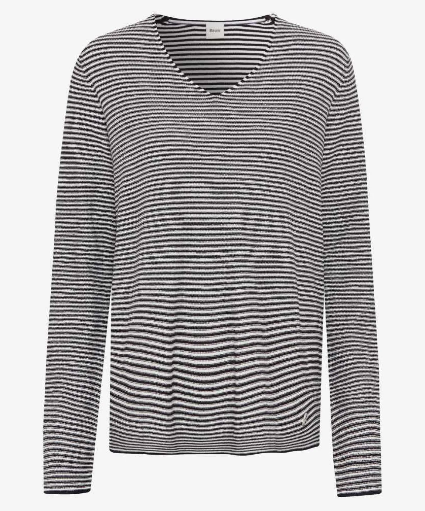 Strickpullover mit V-Ausschnitt