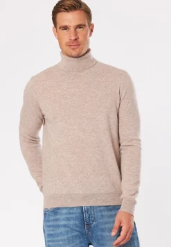 Strickpullover Rollkragen Cashmere