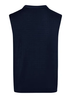 Strickweste geknöpft
