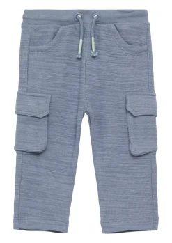 Strukturierte Cargo-Pants mit Gummibund und Tunnelzug