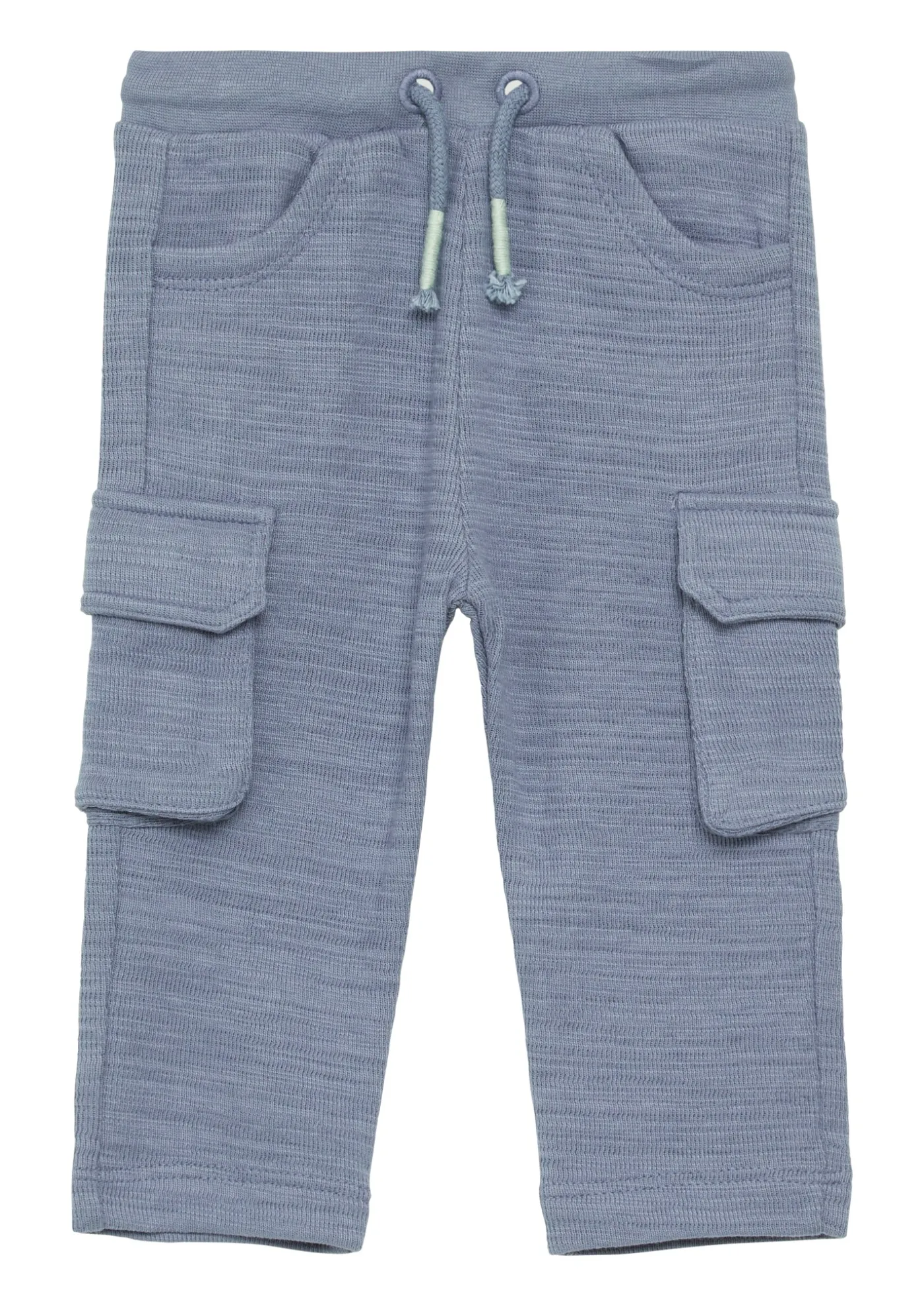 Strukturierte Cargo-Pants mit Gummibund und Tunnelzug