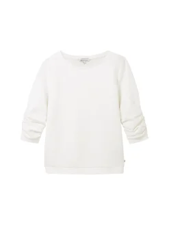 Strukturiertes Sweatshirt