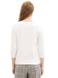 Strukturiertes Sweatshirt