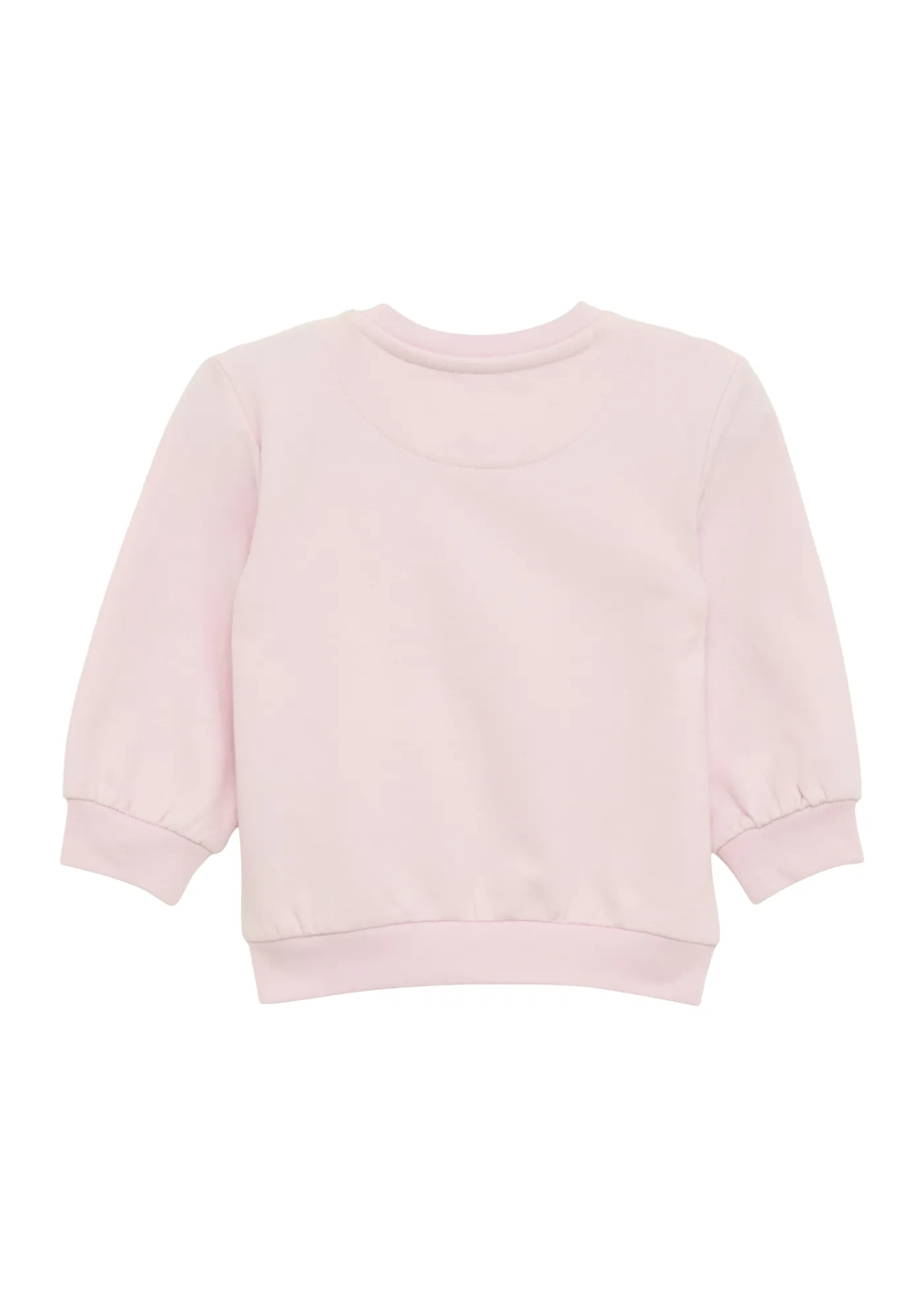 Sweatshirt aus Baumwollmix mit Chiffon-Applikation